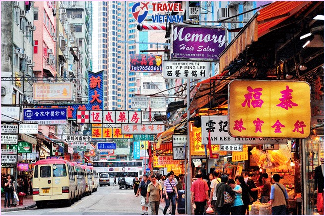 Tư do dạo phố Hong Kong